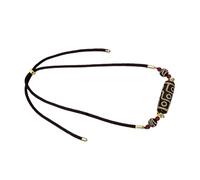 Klaisy Collar de ágata de nueve ojos sin fecha, multiocasión, versátil, joyería para el cuello para buscadores de sabiduría y entusiastas de la moda, collar de protección espiritual, talla única, como