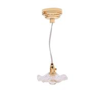 Klaisy Elegante Lámpara Techo Lámpara Lámpara Muñeca Muebles En Miniatura Muñecas Casas Accesorios Iluminación Realista Juego Juguete 1:12