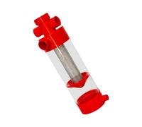 Klaisy Herramienta profesional de acero inoxidable para eliminación fecal de peces para agua salada, arrecife, acuario, estanque, terrario, paludario, mantenimiento mejorado del agua, accesorios de