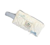 Klaisy Lovely Bows - Estuche para lápices estéticos con dibujos animados, bolsa de gran capacidad, bolsa de maquillaje, suministros escolares, bolsa estética, bonitos lazos de maquillaje y cosméticos