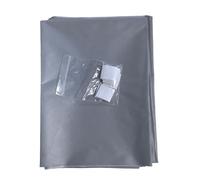 Klaisy Pantalla de proyección ligera 16:9, superficies sin arrugas, mejora la precisión del color, alto ambiente, rechazo de luz para cines, pantalla de proyector portátil sin arrugas