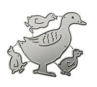 Klaisy Plantilla de acero al carbono para álbumes de recortes, impresión de acero para álbum de papel, tarjetas, molde de tarjetas