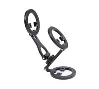 Klaisy Soporte de teléfono de doble cara con adaptador de zapata fría de 1/4 3/8 para creadores de contenido, streamers en vivo, montaje de liberación rápida, zapata fría