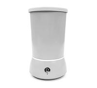 Klaisy Taza de limpieza de patas de perro recargable, lavadora eléctrica automática, cepillos de silicona suave, arandela de diseño para mascotas, limpiador eléctrico de mascotas