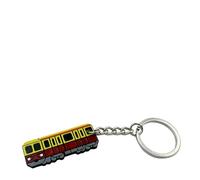 KLAMOTTEN STORE DOPE Llavero Mini Metro & Tren - Varias variantes - Modelo detallado internacional de Metro y S-Bahn - Llavero para coleccionistas y aficionados al ferrocarril, multicolor, S
