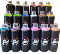 KLAMOTTEN STORE Double A Premium Spray 400 ml individual - Pintura a base de resina acrílica mate, alta cobertura, secado rápido, muy pigmentado (rojo oscuro)