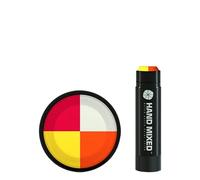 KLAMOTTEN STORE Rotulador mixto a mano para arte - Cuatro colores - Cera a base de agua - Cubre todas las superficies - Secado rápido (Bosko)