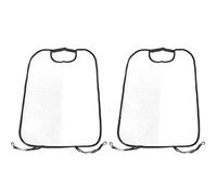 Klanata 2 Fundas de Limpieza para Respaldo de Asiento, Protectores Gruesos para Respaldo de Asiento, Alfombrillas Transparentes para Asiento Trasero de Coche SUV para niños y bebés
