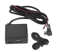 Klanata Adaptador AUX Bluetooth 5.0 para automóvil - Cable Receptor de música USB de 3,5 mm Apto para Puerto de Red Alpine Ai CD KSU58 PD100 U57 U29 - Actualización de Audio HI FI