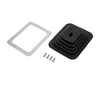 Klanata Bota de cambio de goma grande, cubierta antipolvo para panel de engranajes de 5 5/8 x 6 3/4 pulgadas para transmisiones manuales y automáticas, accesorio de palanca de