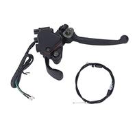 Klanata Conjunto de palanca de freno doble con kit de cable de acelerador de pulgar, apto para ATV de 50, 70, 90, 110, 125, 150, 200, 250, repuesto para TaoTao Buyang - orificio