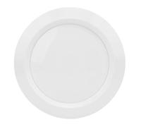 Klanata Cubierta de Ventilación Redonda de 150 mm para Control del Flujo de Aire - Difusor de Plástico ABS con Abertura Giratoria Ajustable para Instalación en Pared y Techo en Cocinas,