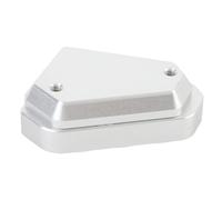 Klanata Extensión del pedal del freno trasero de la motocicleta Extensor del pedal del freno del pie de aleación de aluminio Compatible con Multistrada 950 950S 2015-2022 Negro (Plata)