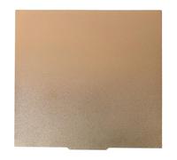 Klanata Hoja de pei de textura de doble cara, kit de placa de construcción magnética de 600 x 600 mm, placa de compilación impresa extraíble con lecho magnético para impresora 3D