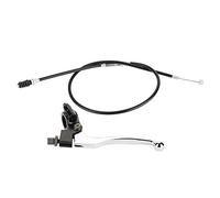 Klanata Kit de cable de palanca de embrague de motocicleta, palanca de embrague de freno y cable de embrague para bicicleta de tierra, piezas de repuesto para 125 SSR CRF50 CRF70