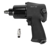 Klanata Llave de impacto neumática de 1/2 pulgada con cuerpo de acero de aleación y mecanismo de doble martillo, herramienta de impacto neumática que proporciona una torsión de 880