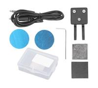 Klanata Llave de Telégrafo CW Automática Llave de Código Morse de Doble Paleta para Radio de Onda Corta y Circuitos de Señal - Modelo QU 2020 con Base Magnética - Construcción ABS y