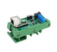 Klanata Módulo convertidor Ethernet a con Carcasa Protectora - 9600 BPS RTU a Ethernet UDP Servidor Cliente - Servidor de Puerto Serie de 12 V con protección contra sobretensiones TVS (con Carcasa)