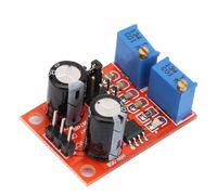 Klanata NE555 Módulo de frecuencia de pulso ajustable - 5pcs Generador cuadrado - 5V -15VDC - Generación de señales - Proyectos electrónicos de bricolaje - Ingenieros aficionados