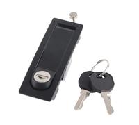 Klanata Pestillo de compresión Manual, Cerradura de gabinete Ajustable con pestillo de gatillo y Palanca, Ajuste Universal para RV, Marina, Barco y Caja de Herramientas