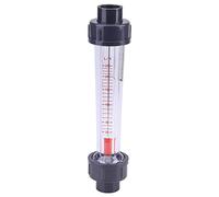 Klanata Rotameter Agua Medidor de tubo de plástico 25-250L/H Tipo de plástico DN15 Flujo de líquido instantáneo para uso residencial industrial