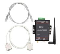 Klanata Servidor Serie HF2211 RS232/485/422 a WiFi y Ethernet Comunicación de Red DTU 5-36VDC