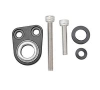 Klanata Soporte de palanca de cambios estabilizador de cambio de marchas apto para GSX R1000 2017 2021 y GSX R1000R 2018 2021, soporte de cambio de motocicleta de aleación de aluminio (Negra)