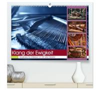 Klang der Ewigkeit (hochwertiger Premium Wandkalender 2026 DIN A2 quer), Kunstdruck in Hochglanz: Dieser barocke Musik-Kunstkalender zeigt zwölf ... Instrumenten, Notenblättern und Klangdetails.
