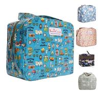 KLAPIA Bolsa Térmica Porta Alimentos Infantil. Nevera Pequeña para Oficina, Merienda y Almuerzo, Cole y Trabajo. Mantiene la Comida Fría o Caliente. Lancheira Lunch Bag Impermeable (Aventura)