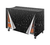 Klappstuhl Gestell Abdeckung,Wasserdichter Terrassenschutz | 185x89x107 cm Klappstuhlwagen Staubschutzhaube 420D - für den Einsatz im Außenbereich Innenbereich Camping Terrasse