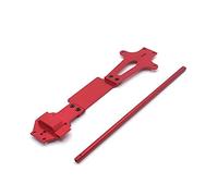 KLAPR Accesorios de actualización RC, reajuste de actualización de metal, tablero de dos pisos y eje de transmisión central, multicolor (Rosso)