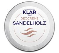 KLAR Crema desodorante de sándalo 65 g