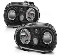 Klar-Design Faros Combinados Tuning Tec Para VW Golf 4 97-03 Negro