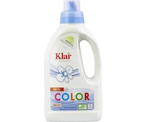 Klar Eco Sensitive Color Detergente 750 ml, sin fragancia, 12 lavados, para alérgicos, vegano