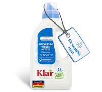 Klar EcoSensitive Detergente universal con nuez de lavado, 750 ml, 16 lavados