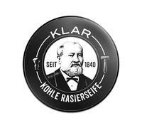 KLAR Jabón de Afeitar de Carbón Activado - 110 g KLAR