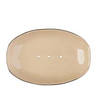 KLAR Jabonera plana beige Beige 1 pieza