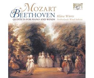 Klara Wurtz - Mozart/ Beethoven: Quintets for piano and winds