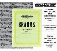 Klarinette,Viola,Klavier - 2 Sonaten Op.120