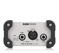 Klark Teknik PRO DI ACTIVE DI 10A Box con Transformador Midas/Rango Dinámico Extendido y Funcionamiento de la Batería