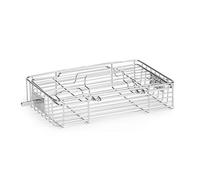 Klarstein AeroVital Cube Chef Jaula para filetes - Adecuada para la freidora de aire caliente Klarstein AeroVital Cube Chef, Acero inoxidable