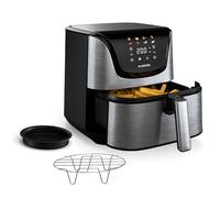 AeroVital Deluxe Freidora sin aceite | 1700 W | 8 funciones | Incl. accesorios | 200 °C | Temporizador