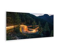 Klarstein Air Art Smart Radiador Electrico Bajo Consumo Infrarrojo de 700W para Casa, IoT/WiFi Control App, Detector Ventanas Abiertas, Termostato, Radiadores Infrarrojos Pared, Calefactores Sin CO2