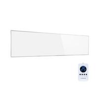 Klarstein Air Radiador Electrico Bajo Consumo Infrarrojo de 360W para Casa, Mando a Distancia, Detector Ventanas Abiertas, Termostato, Radiadores Infrarrojos Pared, Calefactores Sin Emisión de CO2