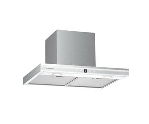 Klarstein Auriana Campana Extractora - 60cm, 700 m³/h, Motor 110W Control Táctil y Wifi, Led 6000K, Filtro Carbón, 3 Niveles, Negro, Extractor Cocina