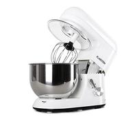 Klarstein Batidora Amasadora con Bol 5L para Hornear, Robot Cocina, Amasadora Reposteria 1800W, Gancho y Bol para Mezclar, Electrodomesticos Cocina Varillas Rotación Planetaria con 6 Velocidades