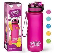 Klarstein Botella Agua para Mantenerla Fría, Botellas de Agua para Adultos sin BPA, Cantimplora Gimnasio para Mujeres y Hombres, Botella de Agua sin Pajita con Cierre Anti Goteo, Morada