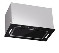 Klarstein Campana Extractora Cocina con Luces LEDs, Extractor con Filtros Anti Grasa y Panel Táctil, Campanas Extractoras Flujo Aire 466m³/h, Extractores Cocinas