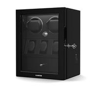 KLARSTEIN ChronoVault Caja para Relojes automáticos - Cargador de Relojes con Motor silencioso japonés, 4 Modos de rotación, led & cajón para Joyas