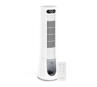 KLARSTEIN Climatizador Evaporativo, Ventilador con Agua 7L, Mando & Temporizador, Portátil para Hogar & Dormitorio, Ventilador Agua Fría 20m², White